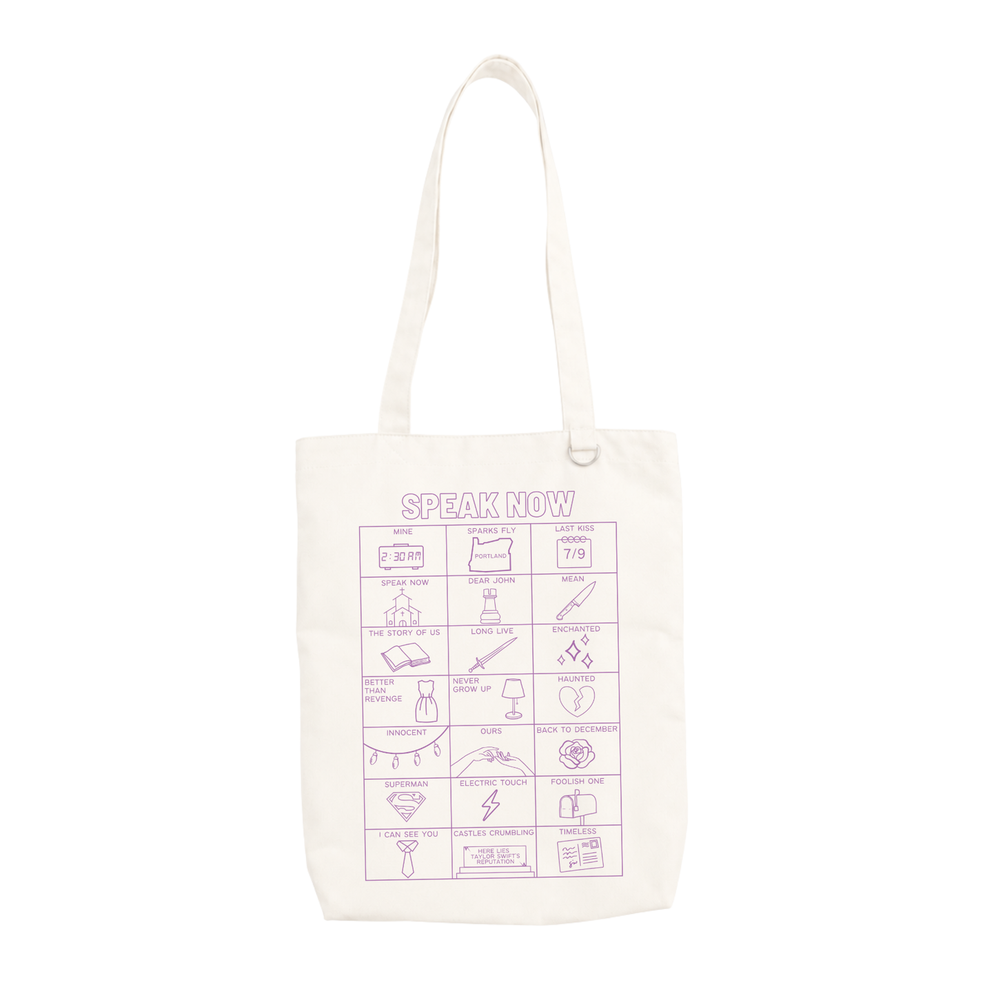 speak now tote
